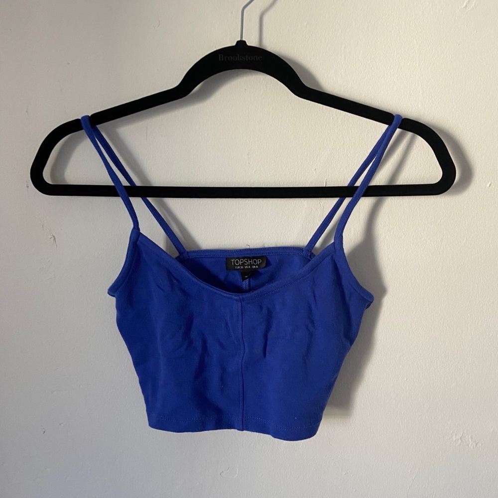 Topshop Super Soft Crop Tank